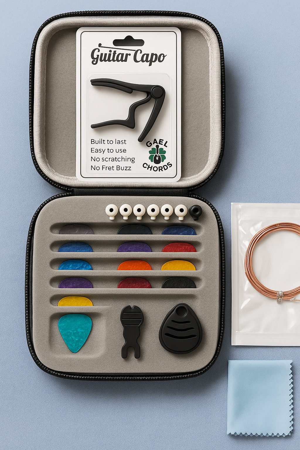 Gael Chords Guitar Accessories Bundle